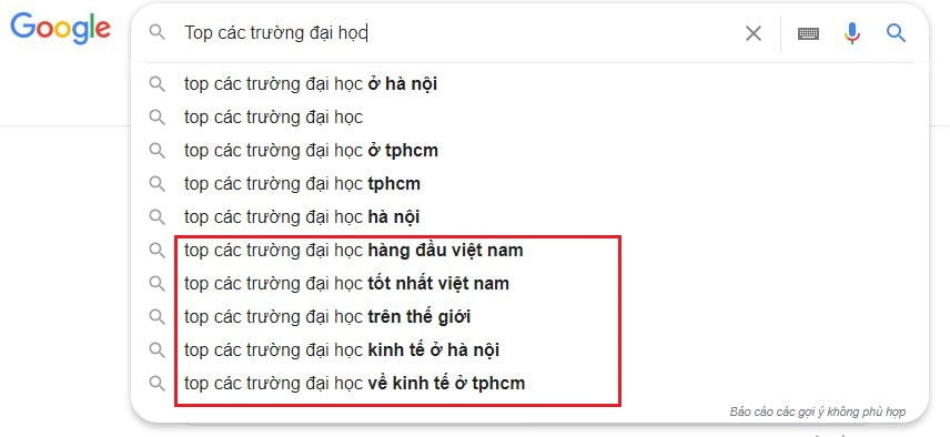 cách giúp tăng chỉ số CTR trong SEO_nghiên cứu Long tail keyword