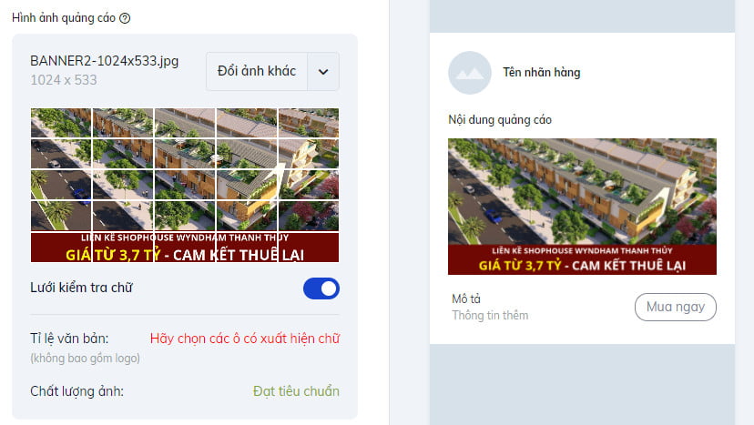 Lý do bị zalo từ chối quảng cáo 