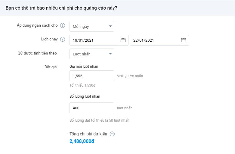 Chạy quảng cáo zalo ads