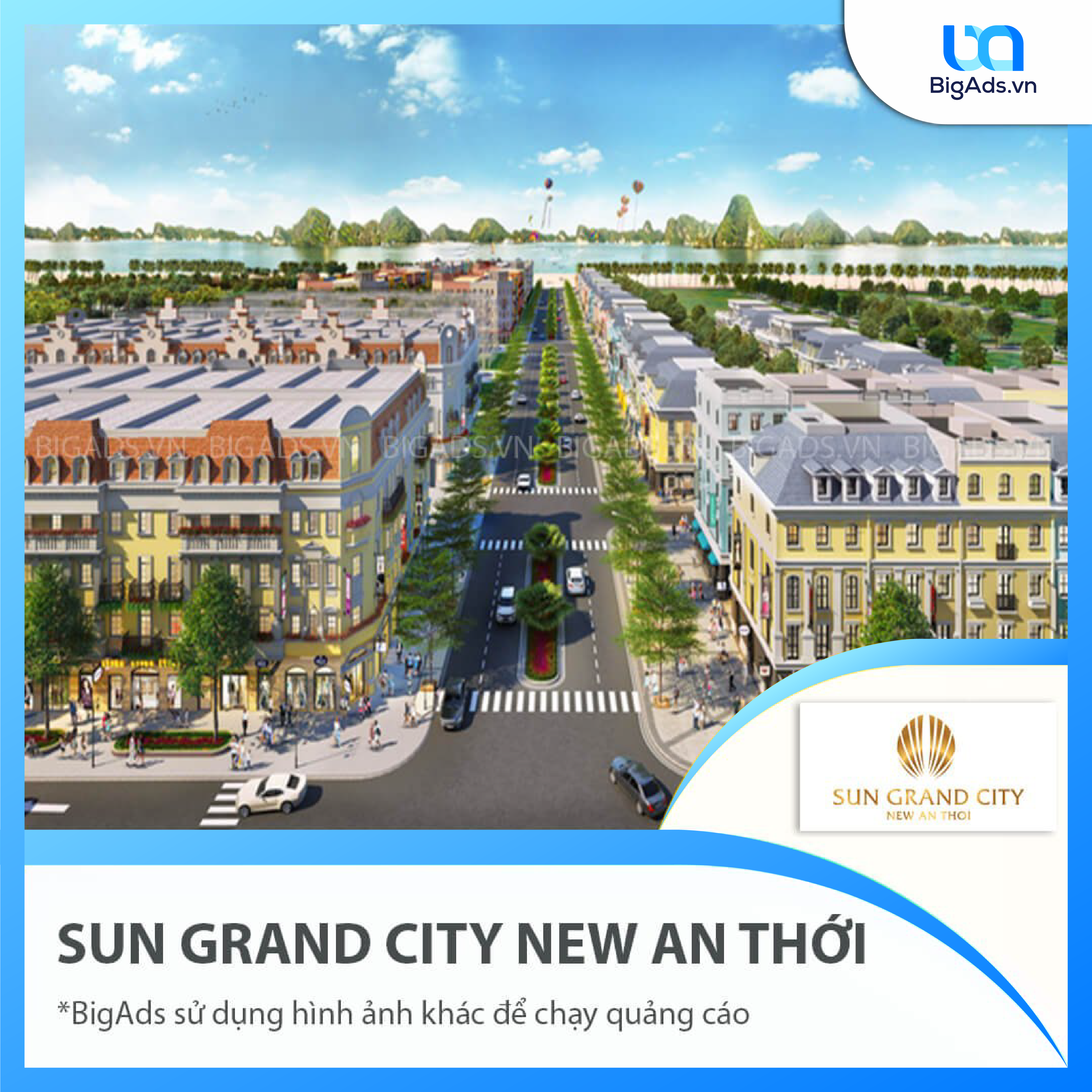 quảng cáo biệt thự